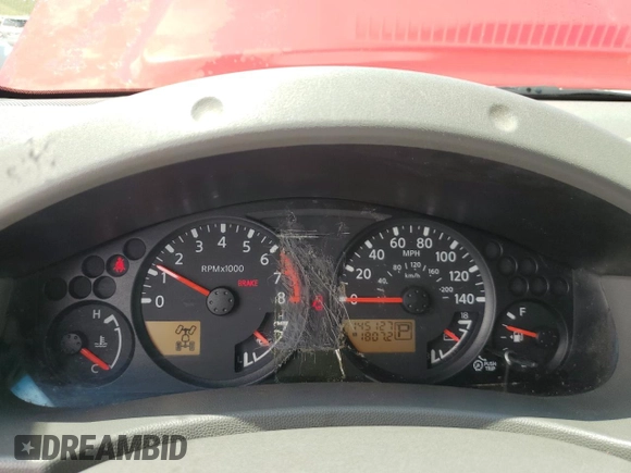 2006 Nissan Frontier LE with VIN 1N6AD07W76C460568, listed as a Copart auction lot 62859015 with 145,127 mi miles and Salvage title. Bid and sale history available at DreamBid. Image 9.