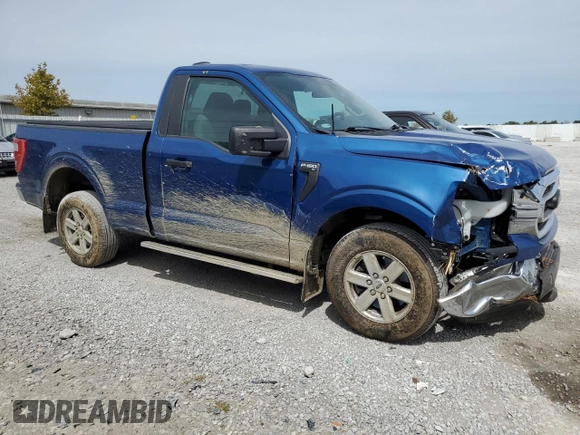 2022 Ford F-150 XL z VIN 1FTMF1C56NKD01221, wystawiony jako Copart lot #69941234 z przebiegiem 14 767 mil mil oraz Szkoda całkowita • Salvage title. Historia ofert i sprzedaży dostępna na DreamBid. Obrazek 4.