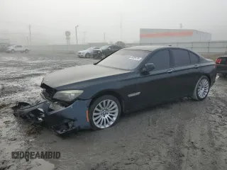 2012 BMW 7 Series with VIN WBAKX6C57CC197201, listed as a Copart auction lot 50388795 with 75,086 mi miles and Salvage title. Bid and sale history available at DreamBid. Image 1.