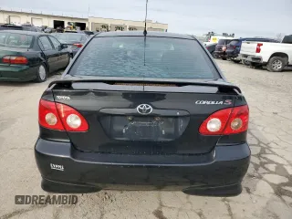 2005 Toyota Corolla CE with VIN 1NXBR32E45Z411163, listed as a Copart auction lot 44561615 with 185,479 mi miles and Salvage Title. Bid and sale history available at DreamBid. Image 6.