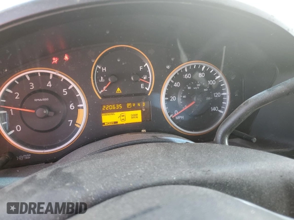 2008 Nissan Titan XE with VIN 1N6AA07D38N338904, listed as a Copart auction lot 54950515 with 220,635 mi miles and Clean Title. Bid and sale history available at carsss.com. Image 9.