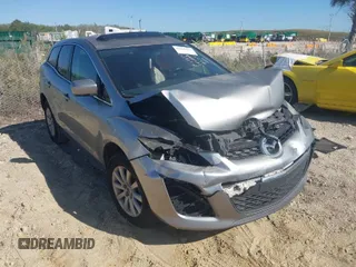 2010 Mazda CX-7 Sport with VIN JM3ER2W56A0309121, listed as a IAAI auction lot 41816112 with 172,606 mi miles. Bid and sale history available at carsss.com. Image 1.