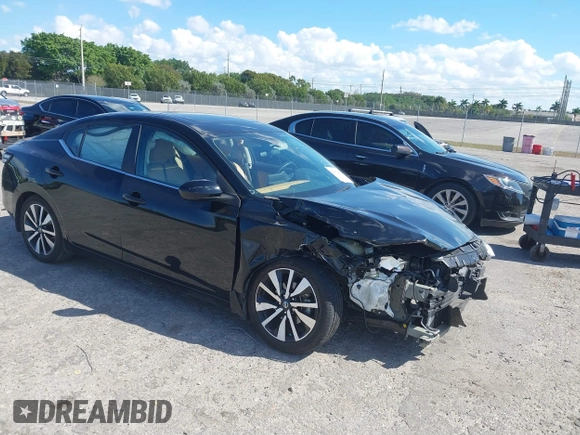 2021 Nissan Sentra SV with VIN 3N1AB8CV2MY283648, listed as a IAAI auction lot 41892493 with 63,228 mi miles and . Bid and sale history available at DreamBid. Image 1.