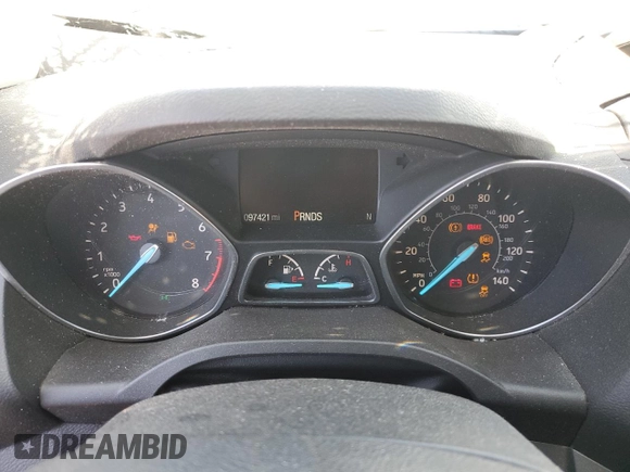 2018 Ford Escape S with VIN 1FMCU0F70JUB72024, listed as a Copart auction lot 49435525 with 97,421 mi miles and Salvage title. Bid and sale history available at DreamBid. Image 9.