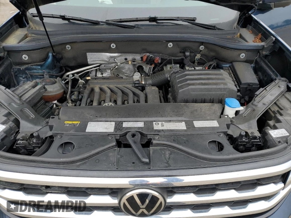 2021 Volkswagen Atlas SEL Premium with VIN 1V2TR2CA6MC513100, listed as a Copart auction lot 52947725 with 65,450 mi miles and Salvage title. Bid and sale history available at DreamBid. Image 13.