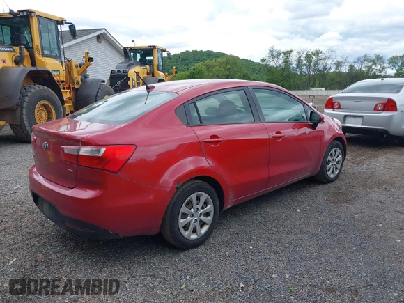 2013 Kia Rio LX z VIN KNADM4A33D6256655, wystawiony jako IAAI lot #42345170 z przebiegiem 188 540 mil mil oraz . Historia ofert i sprzedaży dostępna na DreamBid. Obrazek 4.