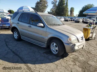 2005 Mercedes-Benz M-Class 3.7L with VIN 4JGAB57E75A552279, listed as a Copart auction lot 80696054 with 283,799 mi miles and Salvage Title. Bid and sale history available at carsss.com. Image 4.