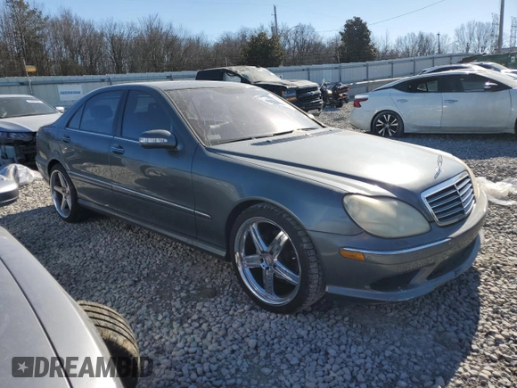 2006 Mercedes-Benz S-Class 4.3L with VIN WDBNG70J76A462639, listed as a Copart auction lot 41974475 with 0 mi miles and Salvage Title. Bid and sale history available at carsss.com. Image 4.