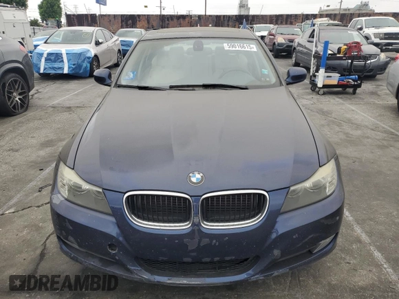 2011 BMW 3 Series 328i with VIN WBAPH5G50BNM82543, listed as a Copart auction lot 59016615 with 122,820 mi miles and Clean title. Bid and sale history available at DreamBid. Image 5.