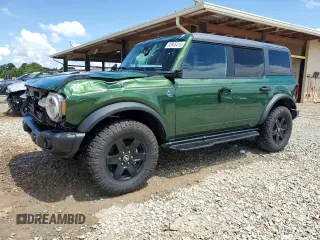 2024 Ford Bronco Black Diamond z VIN 1FMDE1BH9RLA72804, wystawiony jako Copart lot #60905415 z przebiegiem 17 916 mil mil oraz Szkoda całkowita • Salvage title. Historia ofert i sprzedaży dostępna na DreamBid. Obrazek 1.