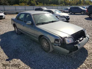 2006 Mercury Grand Marquis LS Premium with VIN 2MHFM75WX6X640491, listed as a Copart auction lot 46703525 with 322,429 mi miles and Salvage Title. Bid and sale history available at carsss.com. Image 4.