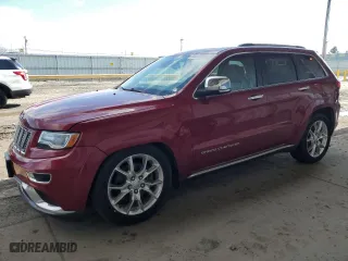 2014 Jeep Grand Cherokee Summit with VIN 1C4RJFJM7EC375043, listed as a Copart auction lot 50243395 with 81,224 mi miles and Clean Title. Bid and sale history available at carsss.com. Image 1.