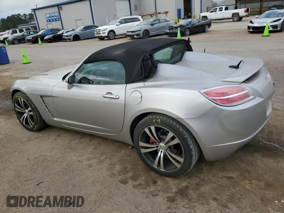 2008 Saturn Sky with VIN 1G8MC35B28Y118076, listed as a Copart auction lot 51433805 with 75,537 mi miles and Salvage Title. Bid and sale history available at carsss.com. Image 2.