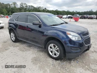 2017 Chevrolet Equinox LS with VIN 2GNALBEK0H1538268, listed as a Copart auction lot 53092755 with 137,317 mi miles and Salvage Title. Bid and sale history available at carsss.com. Image 4.