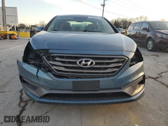 2016 Hyundai Sonata Sport with VIN 5NPE34AF5GH426562, listed as a Copart auction lot 46940005 with 117,519 mi miles and Clean Title. Bid and sale history available at DreamBid. Image 5.