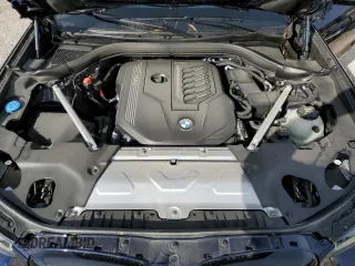 2023 BMW X4 M40i with VIN 5UX43DT06P9R01258, listed as a Copart auction lot 41738674 with 8,184 mi miles and Salvage Title. Bid and sale history available at carsss.com. Image 12.