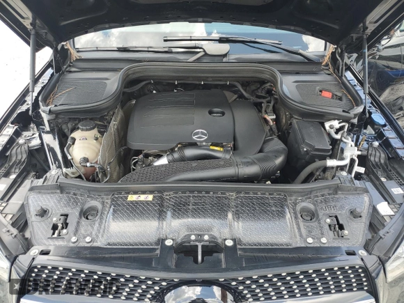 2022 Mercedes-Benz GLE 350 with VIN 4JGFB4JB9NA597836, listed as a Copart auction lot 62912505 with 81,650 mi miles and Salvage title. Bid and sale history available at DreamBid. Image 12.