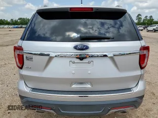 2018 Ford Explorer XLT with VIN 1FM5K7D85JGA54665, listed as a Copart auction lot 61153785 with 59,877 mi miles and Salvage title. Bid and sale history available at DreamBid. Image 6.