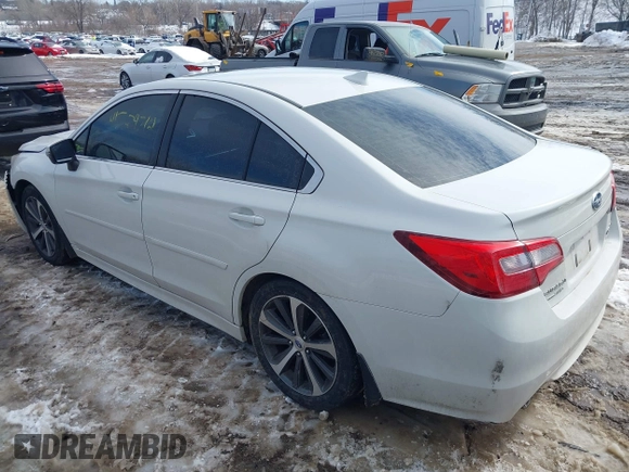 2016 Subaru Legacy 2.5i Limited with VIN 4S3BNAL64G3010829, listed as a IAAI auction lot 41739712 with 117,381 mi miles. Bid and sale history available at carsss.com. Image 3.