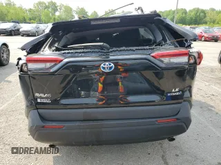 2021 Toyota RAV4 Hybrid LE with VIN 4T3L6RFVXMU028179, listed as a Copart auction lot 54845915 with 77,790 mi miles and Salvage title. Bid and sale history available at DreamBid. Image 6.