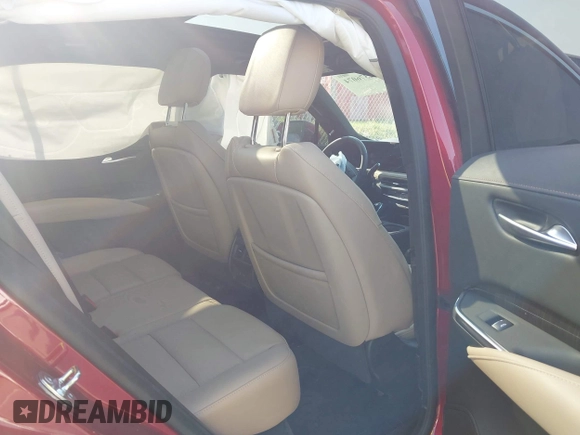 2025 Cadillac XT4 AWD Premium Luxury with VIN 1GYFZDR42SF118428, listed as a IAAI auction lot 42376074 with 13,758 mi miles and . Bid and sale history available at DreamBid. Image 8.