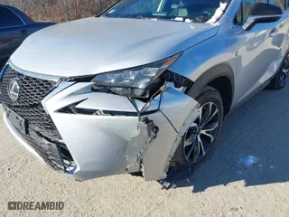 2015 Lexus NX 200t with VIN JTJBARBZ2F2020458, listed as a IAAI auction lot 41292829 with 158,108 mi miles. Bid and sale history available at carsss.com. Image 6.