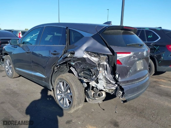 2021 Acura RDX w/Technology Package with VIN 5J8TC1H56ML000939, listed as a IAAI auction lot 41613894 with 35,057 mi miles. Bid and sale history available at carsss.com. Image 14.