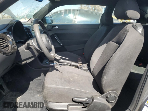 2013 Volkswagen Beetle Entry with VIN 3VWFP7AT3DM605640, listed as a Copart auction lot 47020285 with 101,183 mi miles and Salvage Title. Bid and sale history available at DreamBid. Image 7.