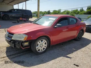 2014 Dodge Avenger SE z VIN 1C3CDZAG7EN148808, wystawiony jako Copart lot #54441095 z przebiegiem 109 575 mil mil oraz Czysty tytuł • Clean title. Historia ofert i sprzedaży dostępna na DreamBid. Obrazek 1.