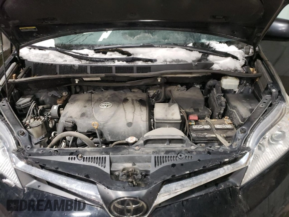 2019 Toyota Sienna LE Auto Access Seat with VIN 5TDKZ3DC7KS003451, listed as a Copart auction lot 87056704 with 76,587 mi miles and Salvage Title. Bid and sale history available at DreamBid. Image 12.
