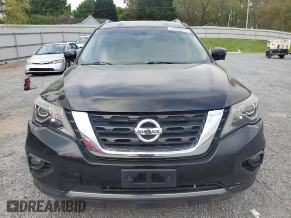 2017 Nissan Pathfinder SV with VIN 5N1DR2MM4HC691751, listed as a Copart auction lot 51936275 with 146,339 mi miles and Clean Title. Bid and sale history available at carsss.com. Image 5.