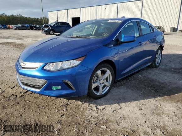 2016 Chevrolet Volt LT with VIN 1G1RC6S5XGU128901, listed as a Copart auction lot 70008612 with 62,358 mi miles. Bid and sale history available at carsss.com. Image 1.