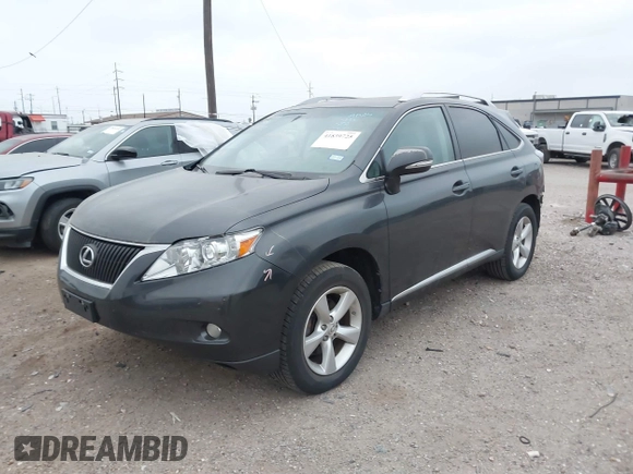 2010 Lexus RX 350 with VIN 2T2BK1BA2AC001474, listed as a IAAI auction lot 41839725 with 171,417 mi miles. Bid and sale history available at carsss.com. Image 2.