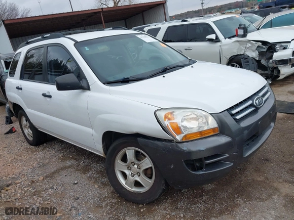 2008 Kia Sportage LX with VIN KNDJF724487492045, listed as a IAAI auction lot 41108512 with 316,740 mi miles. Bid and sale history available at carsss.com. Image 13.