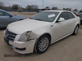 2010 Cadillac CTS Luxury with VIN 1G6DE5EG6A0134375, listed as a IAAI auction lot 41531589 with 132,183 mi miles. Bid and sale history available at carsss.com. Image 2.