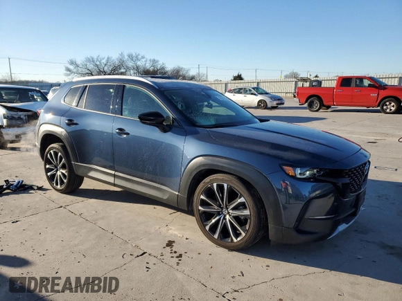 2023 Mazda CX-50 2.5 Turbo Premium Plus Package with VIN 7MMVABEYXPN147243, listed as a Copart auction lot 42331705 with 30,689 mi miles and Salvage Title. Bid and sale history available at carsss.com. Image 4.