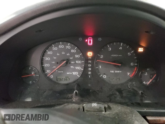 2000 Subaru Legacy Outback with VIN 4S3BH6658Y7655596, listed as a Copart auction lot 43420625 with 292,367 mi miles and Salvage title. Bid and sale history available at DreamBid. Image 9.