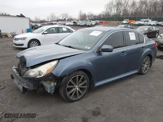 2013 Subaru Legacy 2.5i Sport with VIN 4S3BMBG60D3033698, listed as a IAAI auction lot 41945032 with 130,204 mi miles. Bid and sale history available at carsss.com. Image 2.