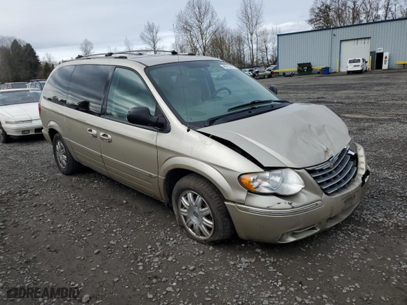 2005 Chrysler Town & Country Limited with VIN 2C8GP64L65R365778, listed as a Copart auction lot 48703175 with 0 mi miles and Salvage Title. Bid and sale history available at carsss.com. Image 4.