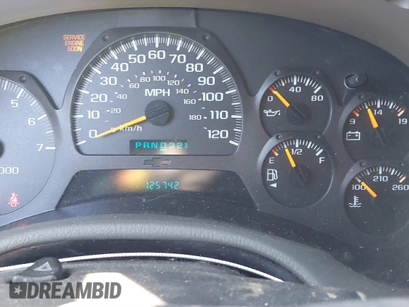 2004 Chevrolet TrailBlazer EXT LT with VIN 1GNET16S246192446, listed as a IAAI auction lot 41485072 with 125,742 mi miles. Bid and sale history available at carsss.com. Image 7.