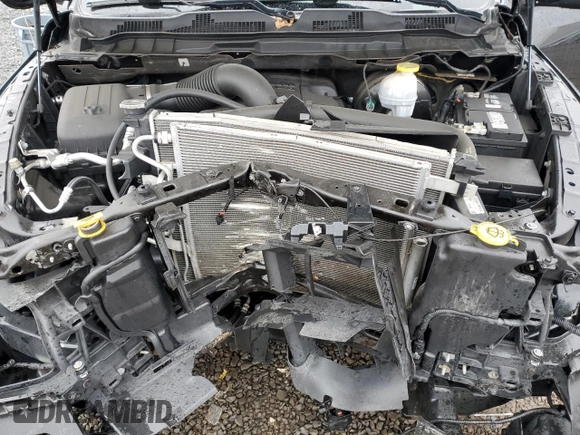 2018 Ram 1500 Tradesman with VIN 1C6RR7FTXJS348327, listed as a Copart auction lot 52488955 with 74,790 mi miles and Salvage title. Bid and sale history available at DreamBid. Image 11.