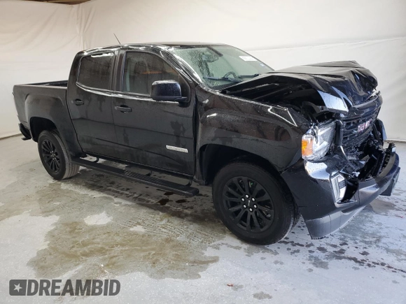 2021 GMC Canyon 2WD Elevation with VIN 1GTG5CEN9M1105349, listed as a Copart auction lot 76309924 with 79,216 mi miles and Clean Title. Bid and sale history available at carsss.com. Image 4.
