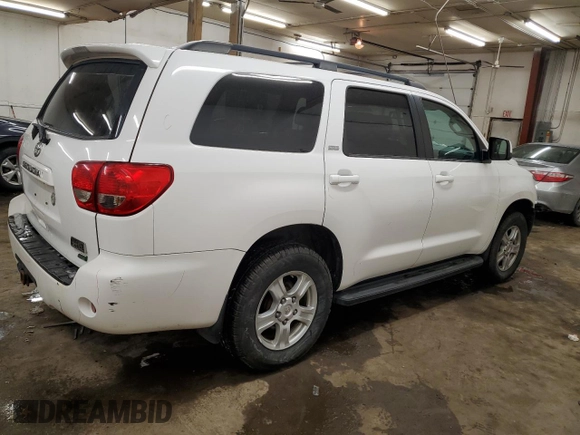 2013 Toyota Sequoia SR5 with VIN 5TDBW5G18DS083294, listed as a Copart auction lot 44613895 with 260,983 mi miles and Salvage Title. Bid and sale history available at carsss.com. Image 3.