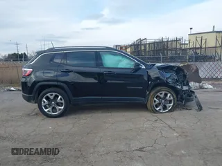 2020 Jeep Compass Limited with VIN 3C4NJDCB6LT164075, listed as a IAAI auction lot 41505470 with 47,196 mi miles and . Bid and sale history available at DreamBid. Image 14.