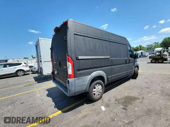 2014 Ram ProMaster Cargo with VIN 3C6TRVBG3EE118799, listed as a IAAI auction lot 42185770 with 126,170 mi miles and . Bid and sale history available at DreamBid. Image 1.