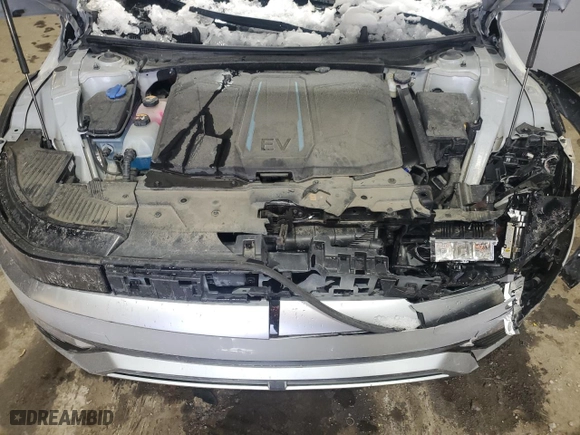 2022 Hyundai IONIQ 5 SE with VIN KM8KM4AE8NU080478, listed as a Copart auction lot 85746044 with 46,818 mi miles and Salvage Title. Bid and sale history available at carsss.com. Image 12.