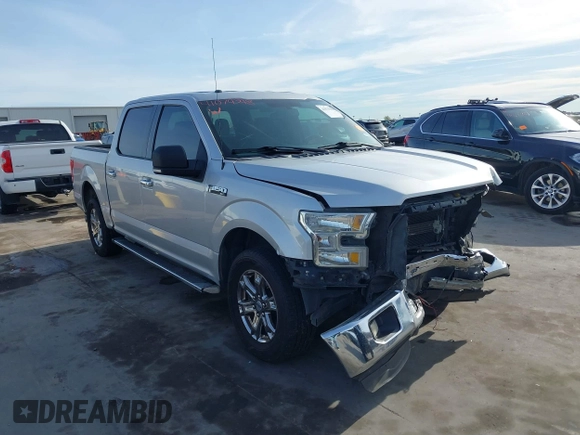 2015 Ford F-150 XL with VIN 1FTEW1CF5FKD78015, listed as a IAAI auction lot 41079398 with 273,779 mi miles. Bid and sale history available at carsss.com. Image 1.