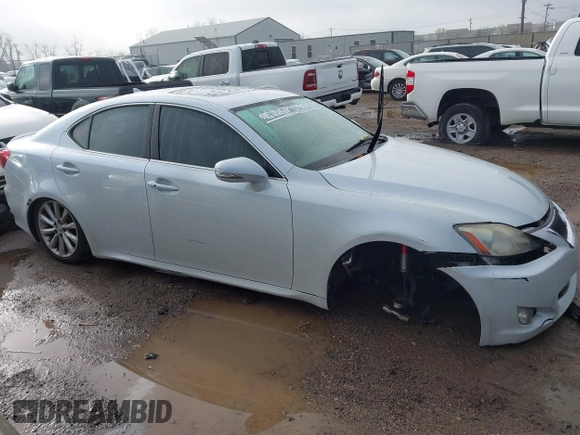 2009 Lexus IS with VIN JTHCK262295032037, listed as a IAAI auction lot 41883903 with 232,757 mi miles. Bid and sale history available at carsss.com. Image 14.