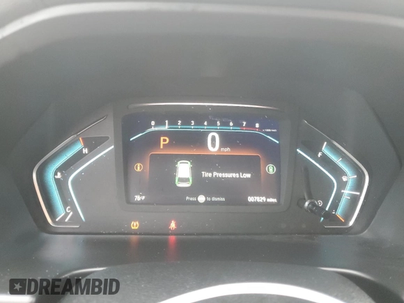 2024 Honda Odyssey EX-L with VIN 5FNRL6H63RB046690, listed as a Copart auction lot 55669855 with 7,829 mi miles and Salvage Title. Bid and sale history available at DreamBid. Image 9.