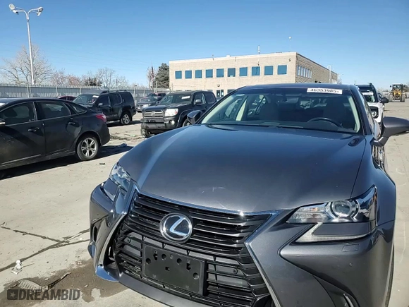 2016 Lexus GS 350 with VIN JTHCZ1BL5GA001163, listed as a Copart auction lot 46353985 with 27,657 mi miles and Salvage Title. Bid and sale history available at carsss.com. Image 14.